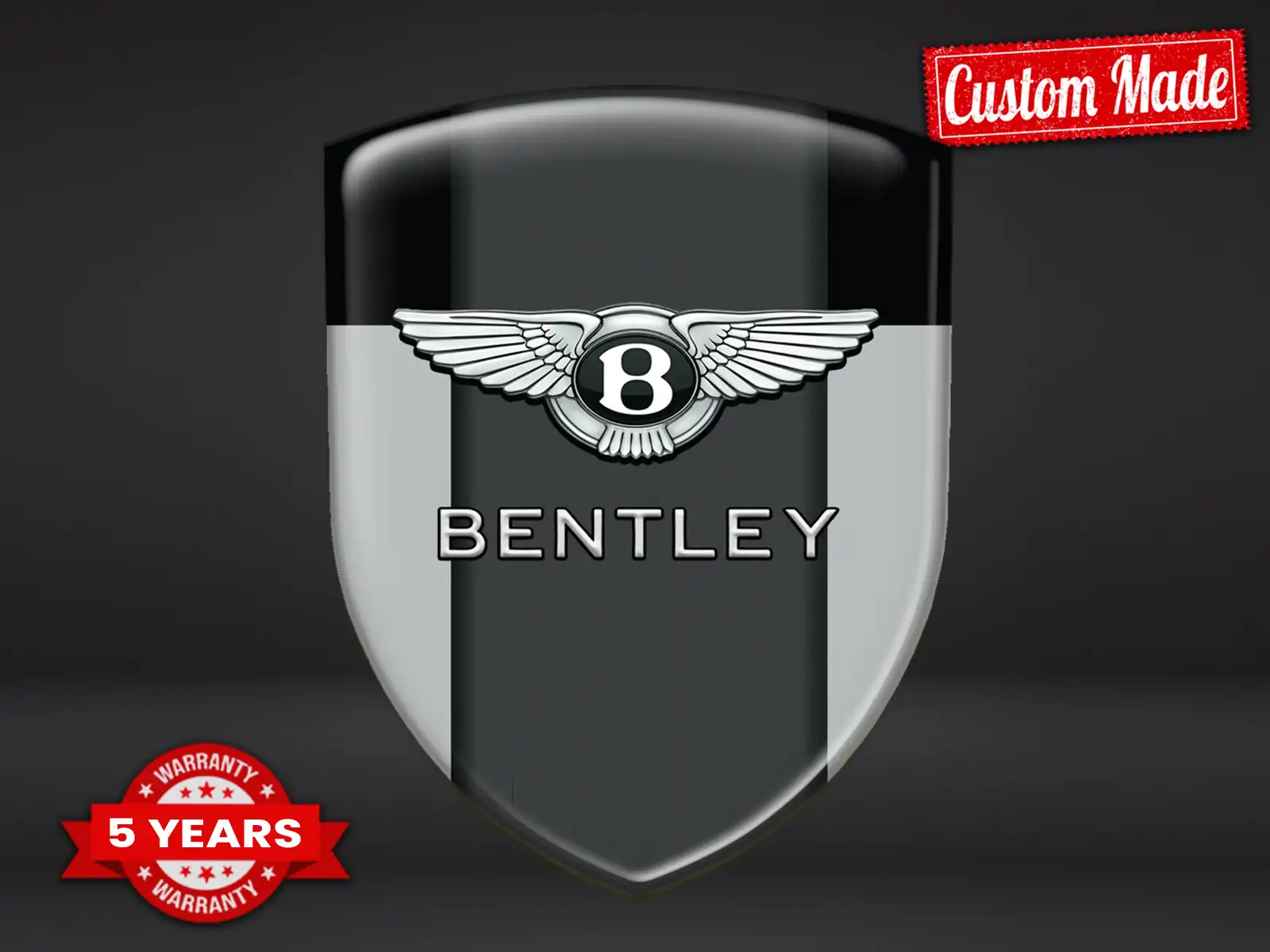 Bentley Décalco Auto-Adhésif Édition Course Étiquettes